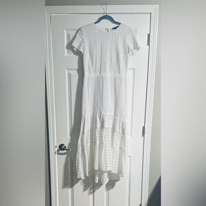 Banana Republic White Maxi Dress